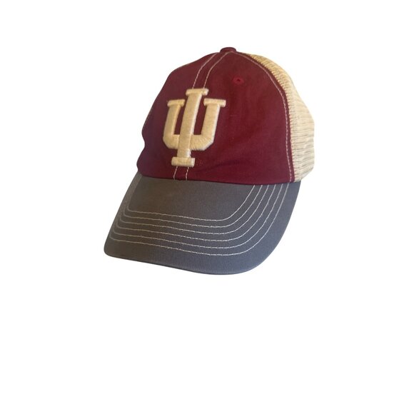 Indiana University Trucker Hat By Captivating Head Gear - Picture 1 of 6
